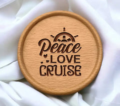 Peace Love Cruise SVG Design SVG