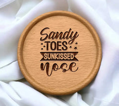 Sandy Toes Sunkissed Nose SVG SVG