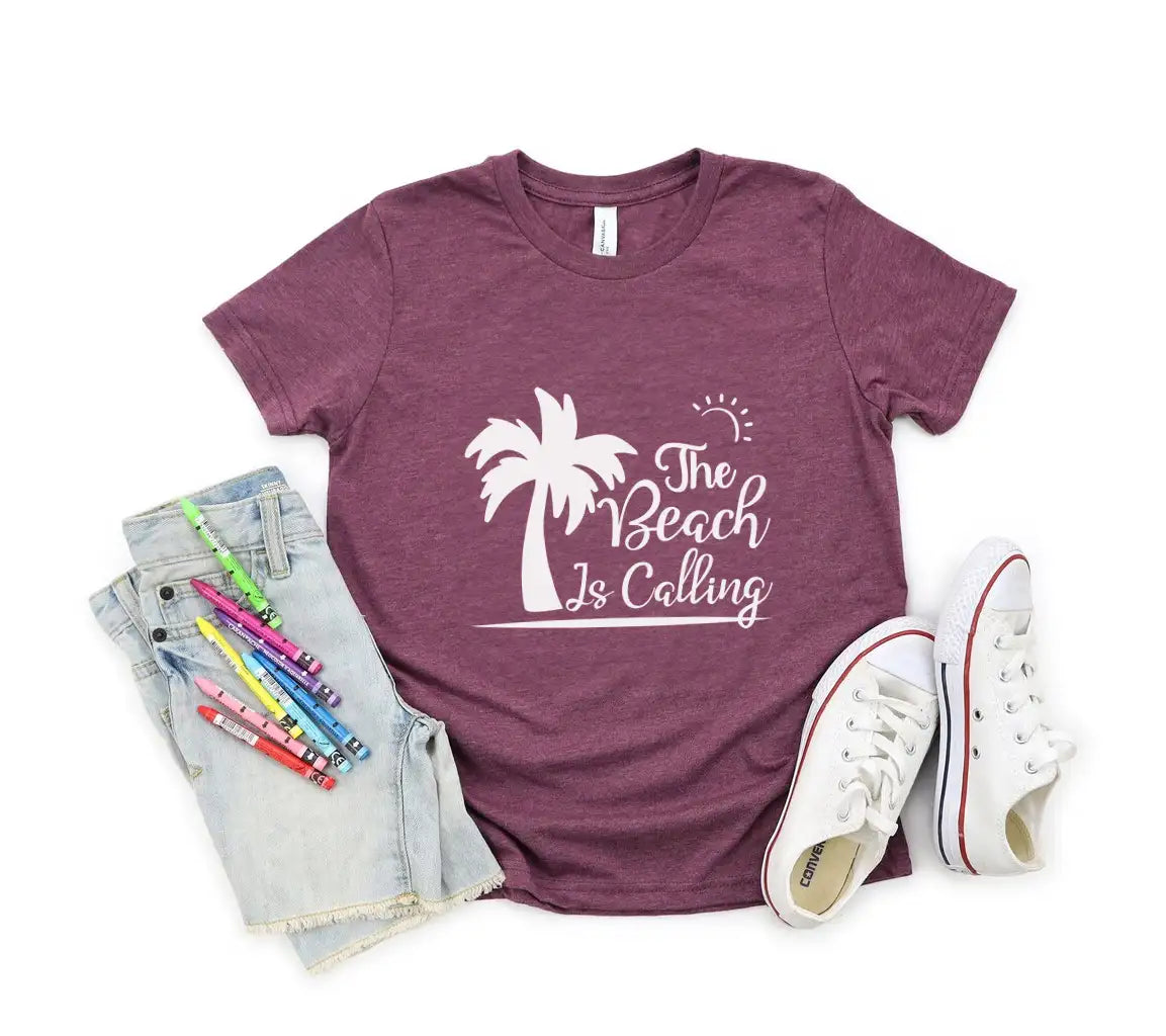 Beach Calling Palm Tree SVG SVG