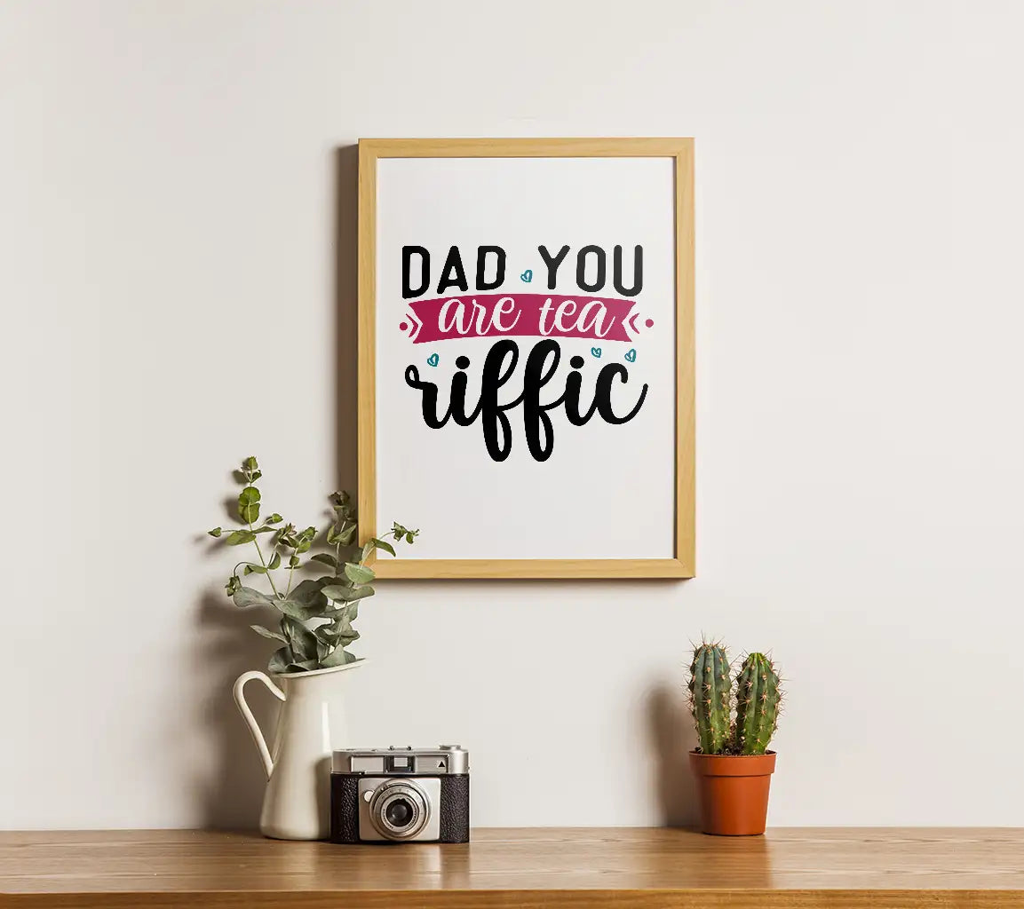 Dad Tea-Riffic SVG Design SVG