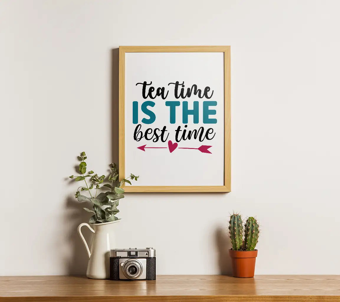 Tea Time Is Best SVG SVG