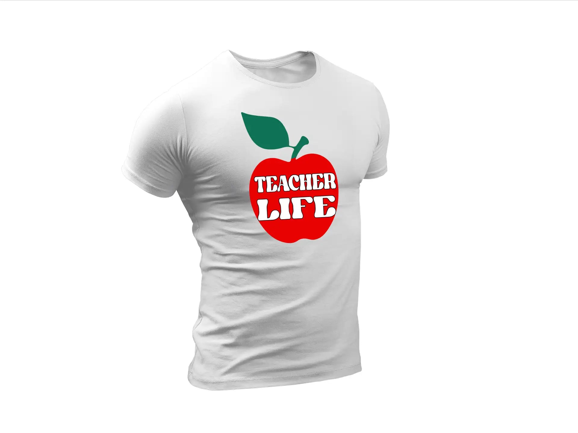 Red Apple Teacher Life SVG SVG