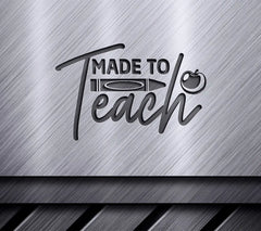 Made To Teach Apple Crayon SVG SVG