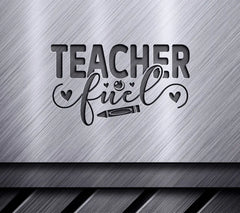Teacher Fuel SVG Design SVG