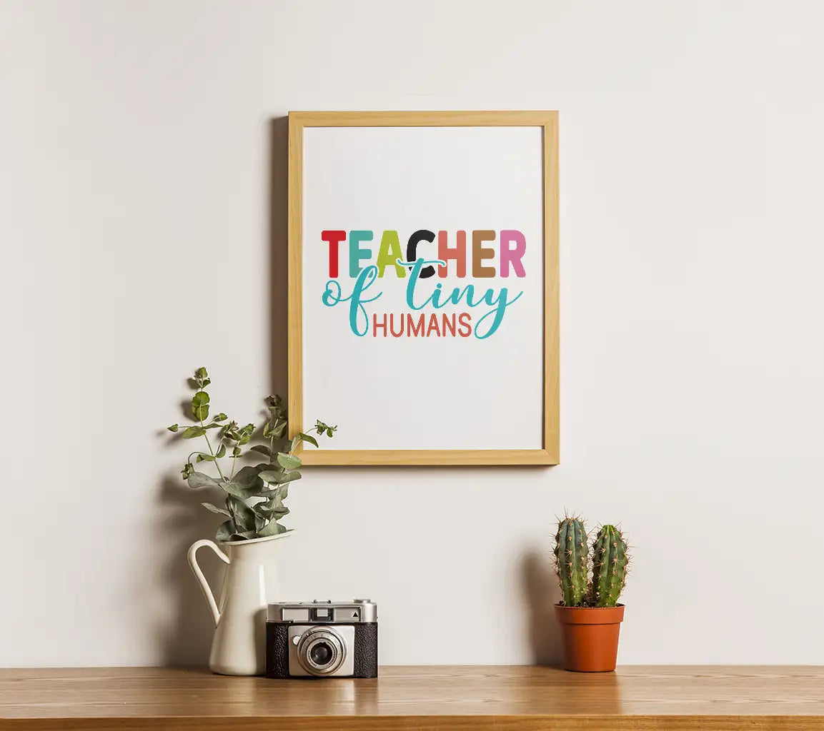 Colorful Teacher of Tiny Humans SVG SVG
