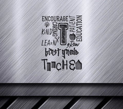 First Grade SVG Word Art SVG