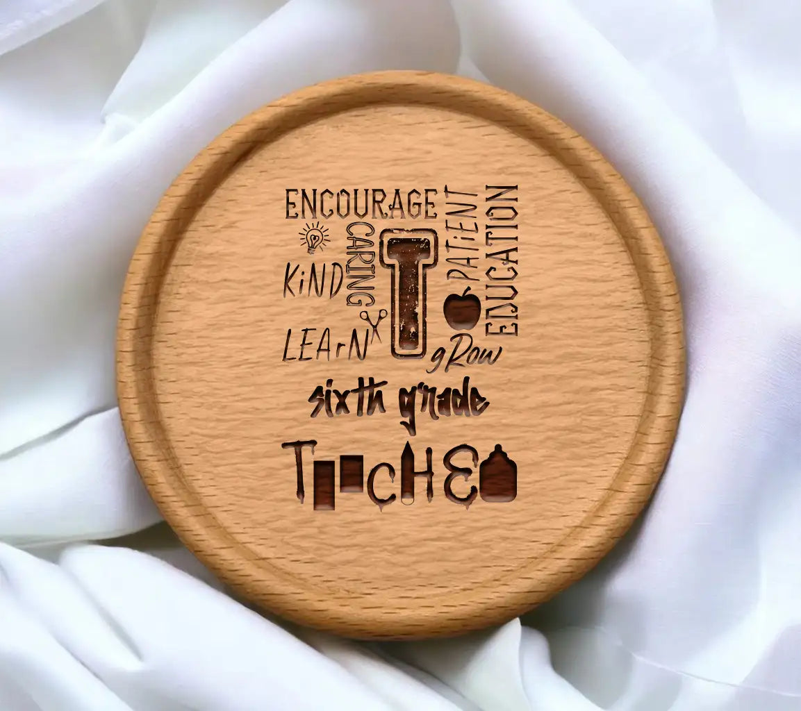 Sixth Grade Teacher SVG Design SVG