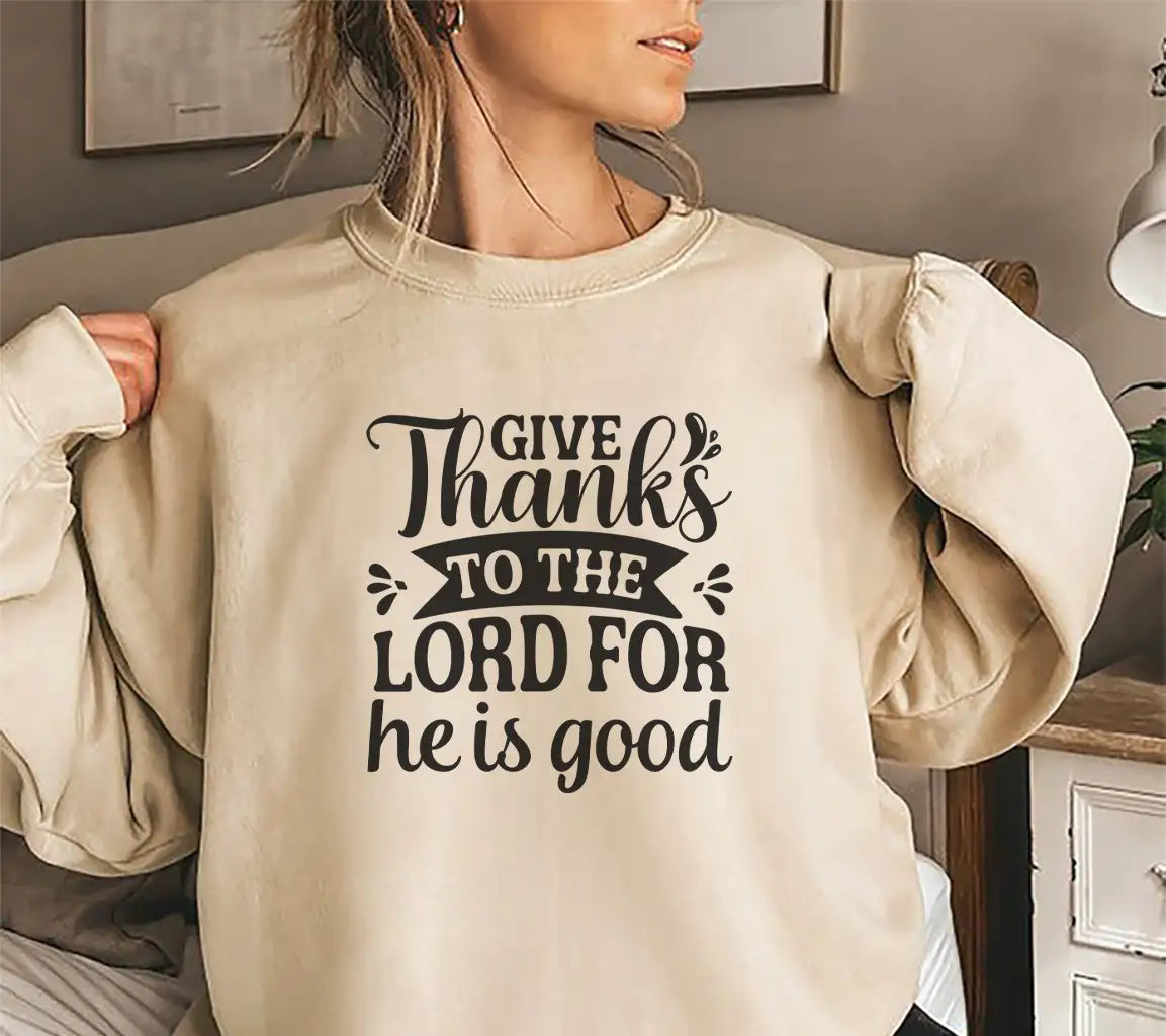 Give Thanks Lord SVG Design SVG