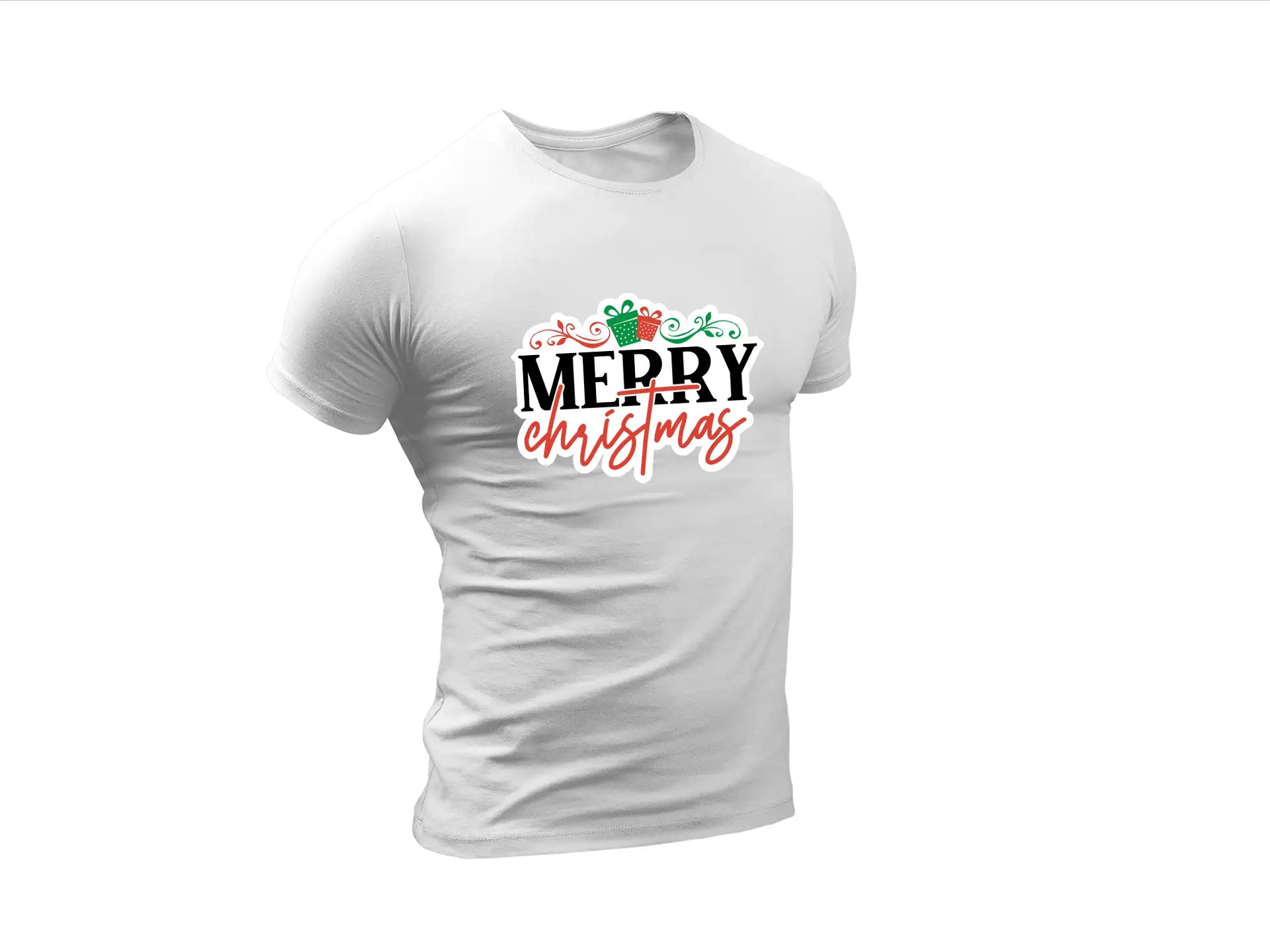 Merry Christmas Gift SVG Stickers SVG