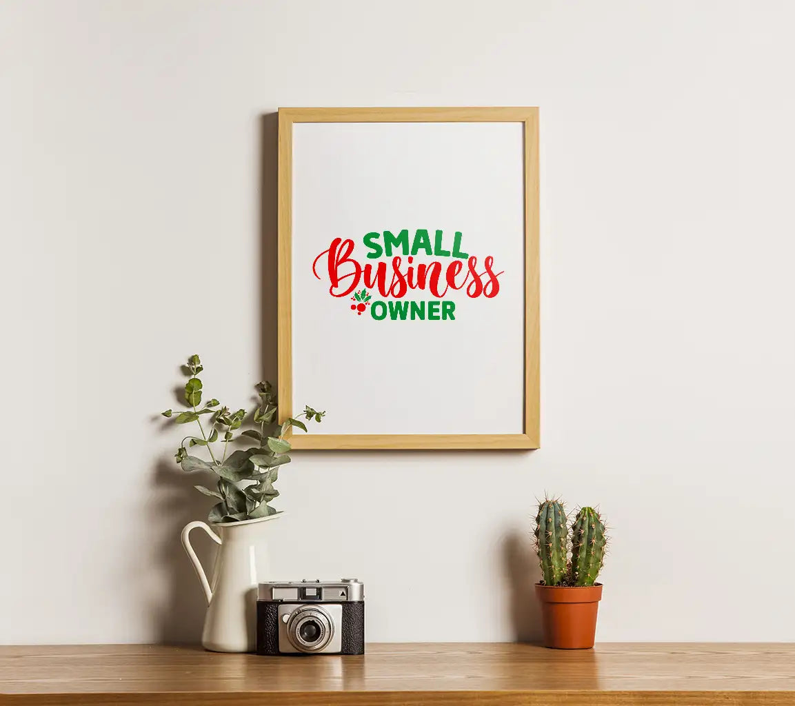 Holly Small Business SVG Sticker SVG