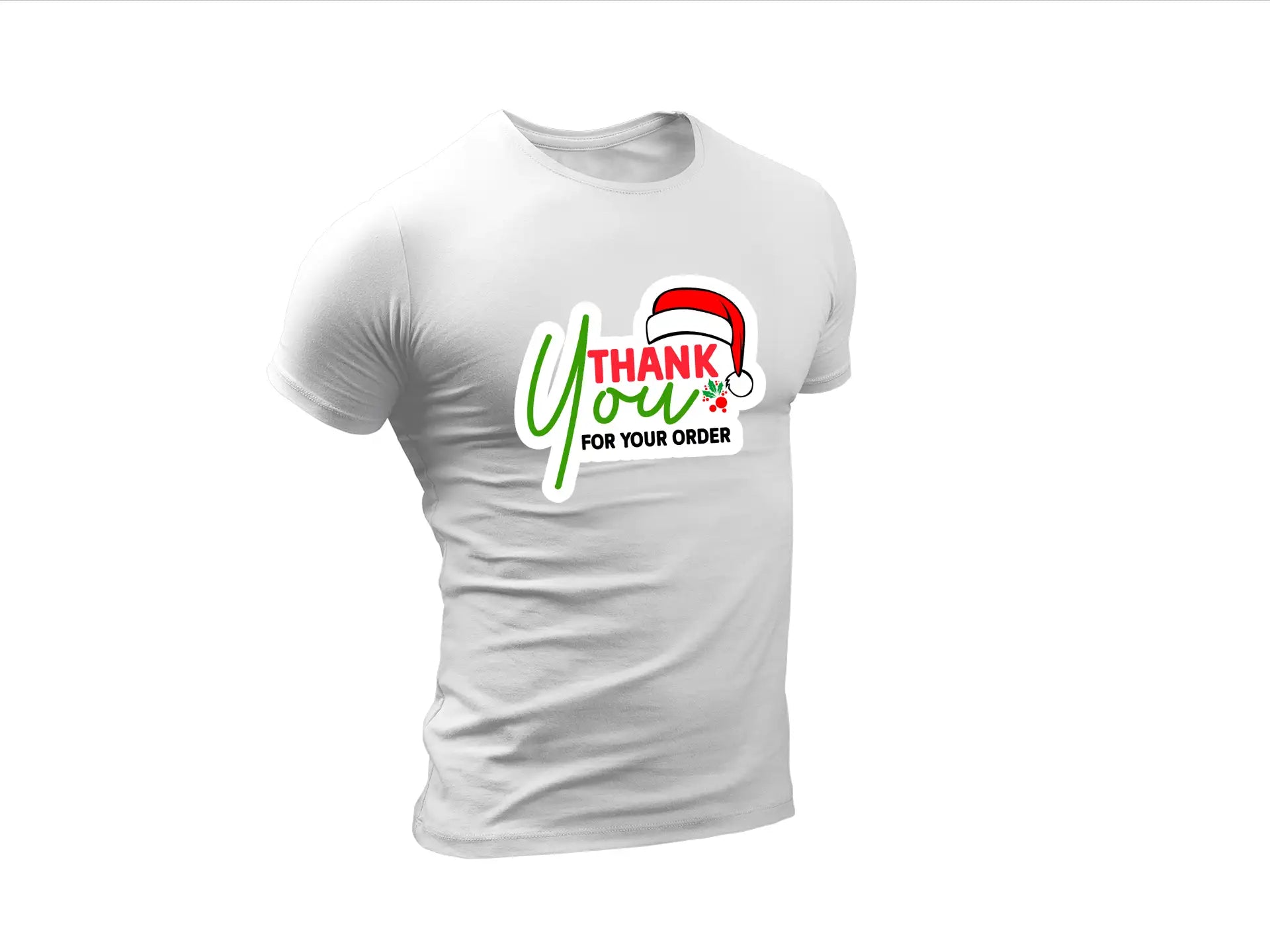 Santa Hat Thank You Order SVG SVG