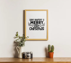 Merry Little Christmas SVG Sticker SVG