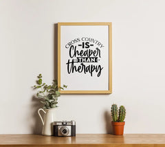  Cross Country SVG Sticker SVG