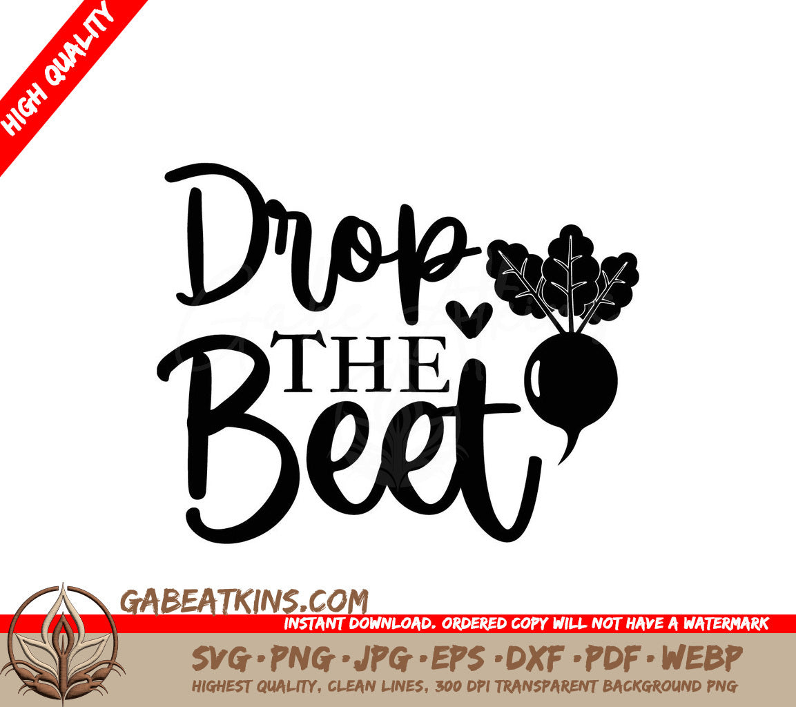  Drop The Beet SVG SVG