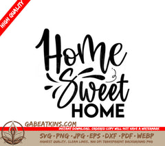  Home Sweet Home SVG SVG