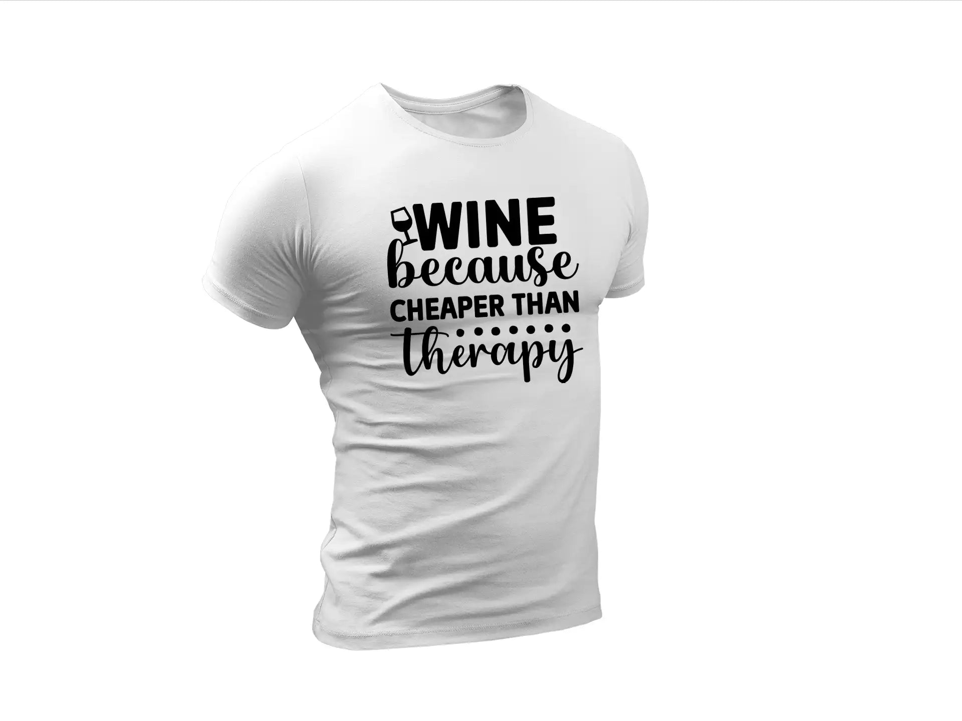 Wine Therapy SVG Design SVG