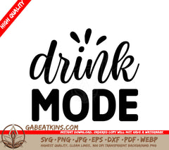  Drink Mode SVG SVG