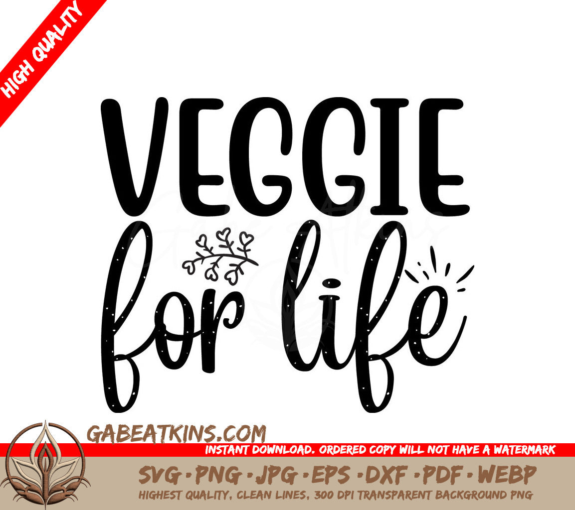  Veggie For Life SVG SVG