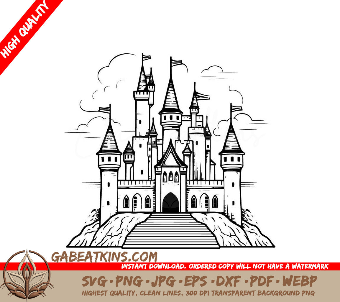  Castle Hill SVG - Pharaohs Curse Chronicles SVG