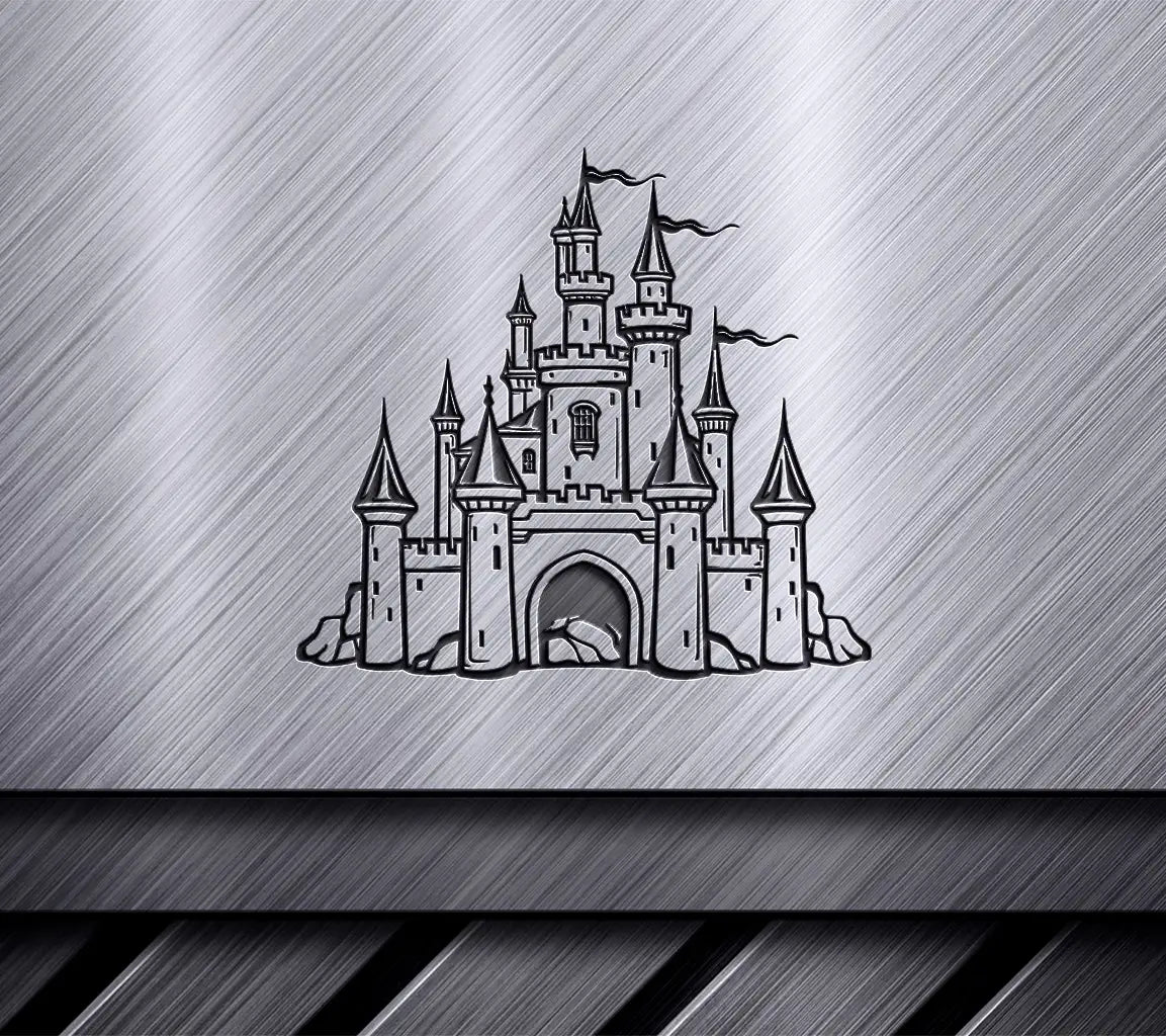  Castle Mini Truck SVG Tiny Transporter Design Design SVG