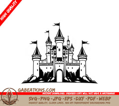  Castle SVG - Tiny Trucker Mini Truck Vector Design SVG