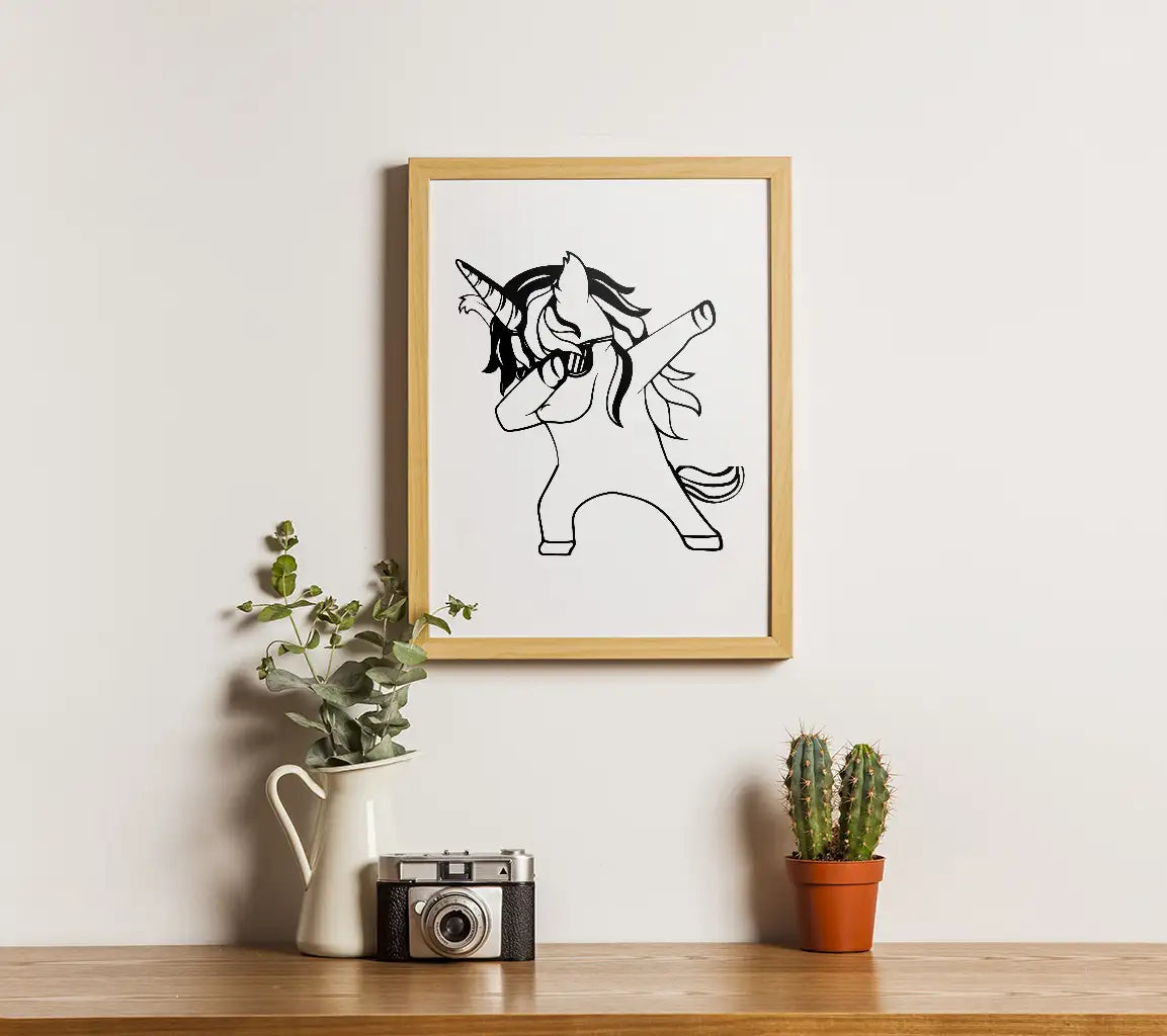  Dancing Unicorn SVG Design SVG