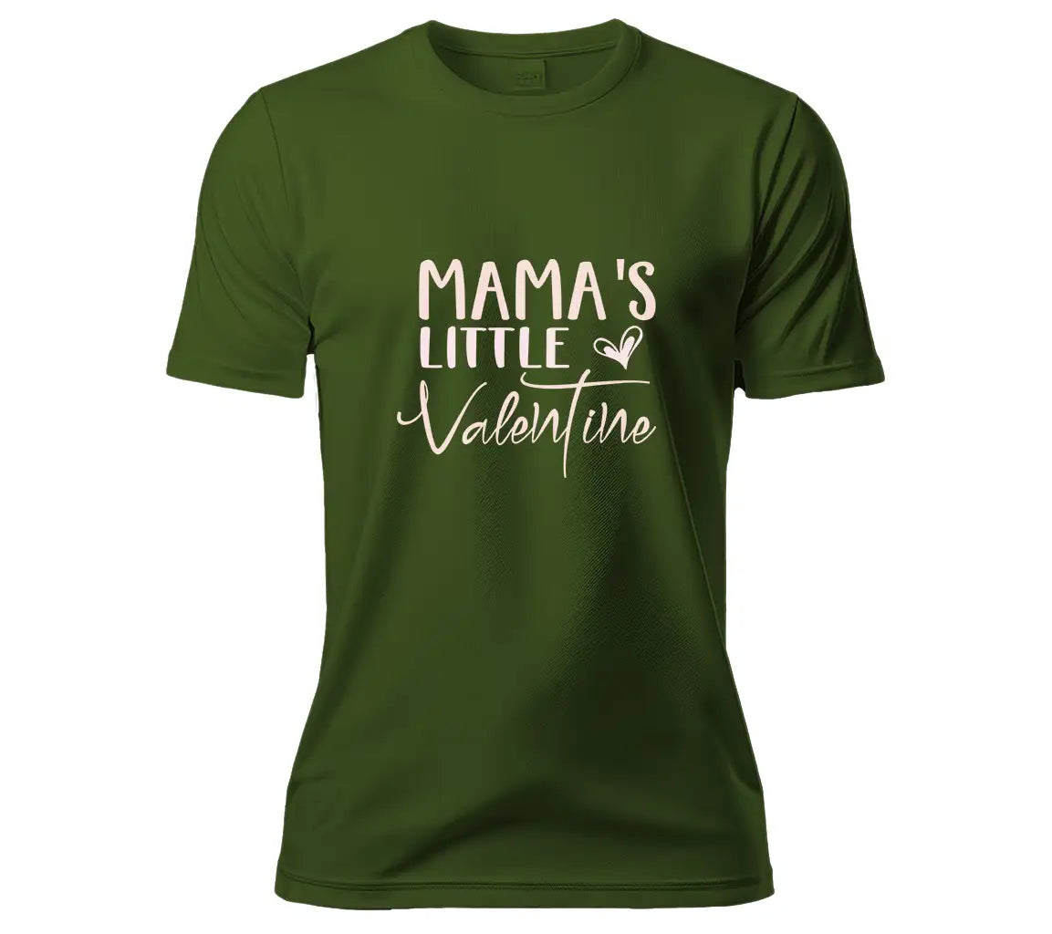 Mamas Little Valentine SVG - Heart Design for Valentines Day T-Shirt SVG