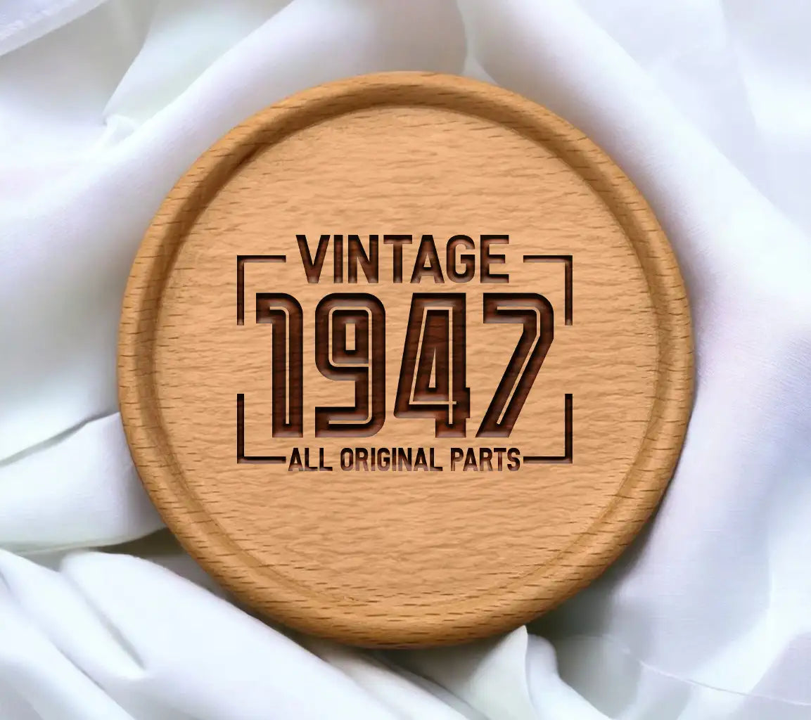 Vintage 1947 All Original Parts SVG Sign SVG