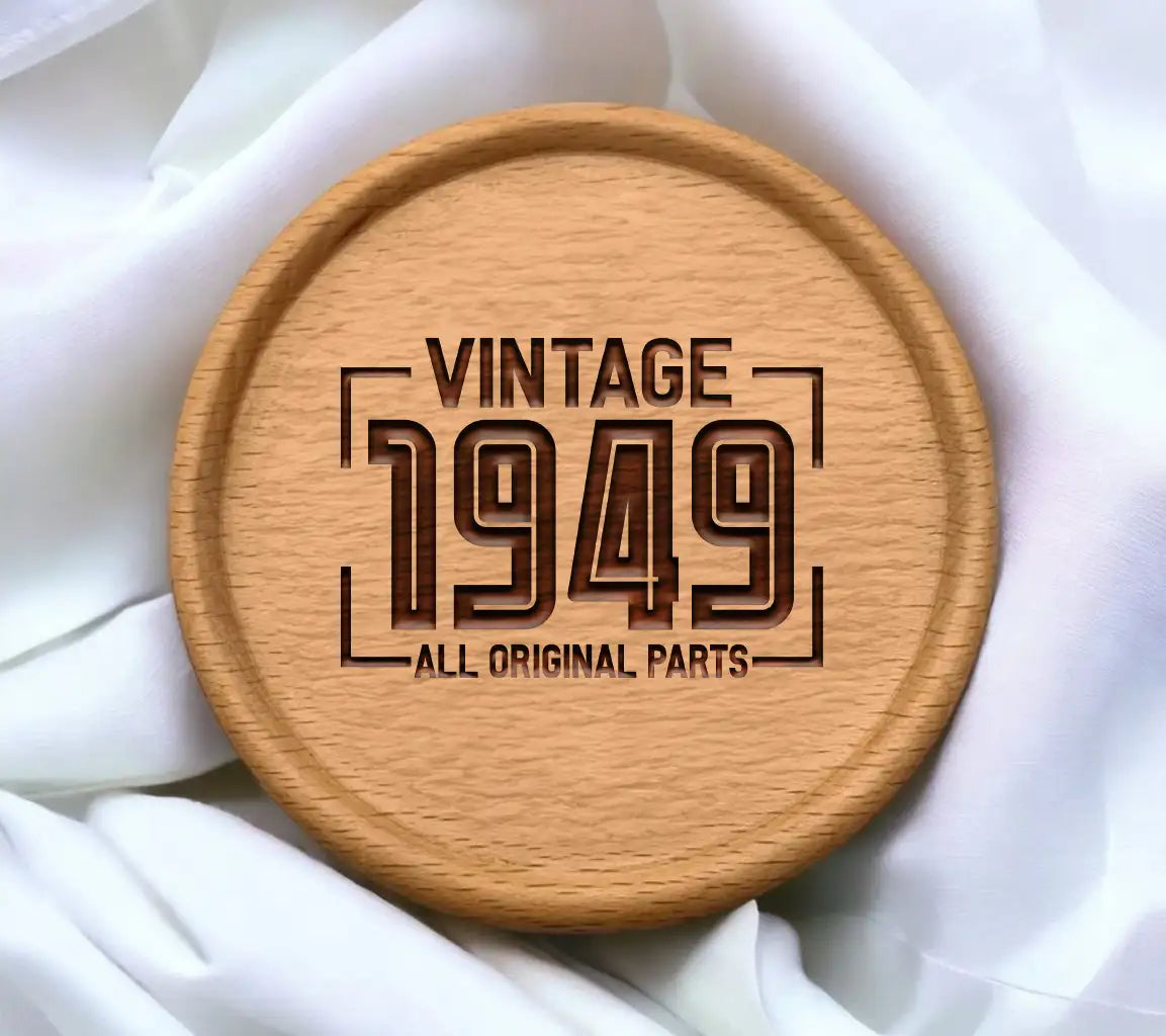 Vintage 1949 All Original Parts Design SVG SVG