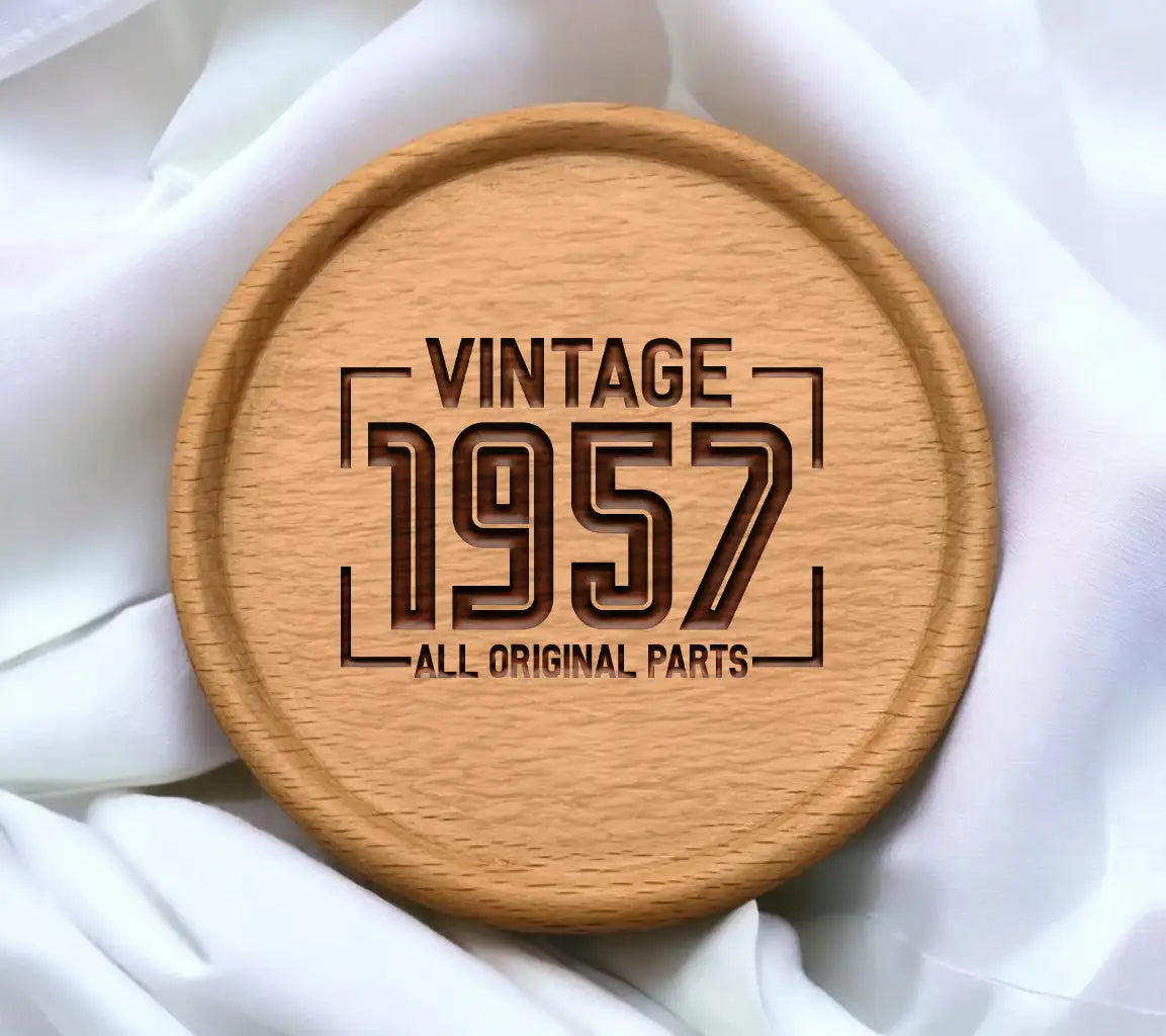Vintage 1957 All Original Parts SVG Sign SVG