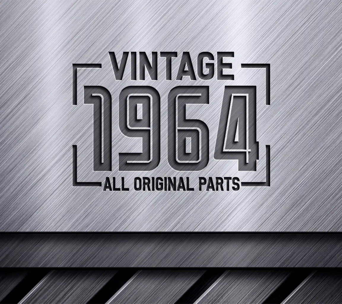Vintage 1964 All Original Parts SVG Design SVG