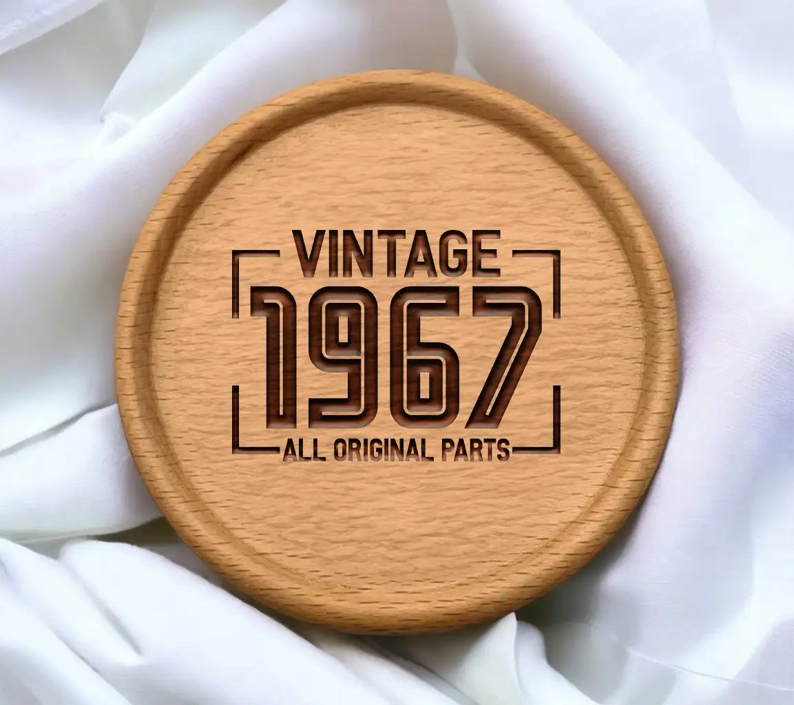 Vintage 1967 All Original Parts Design SVG SVG