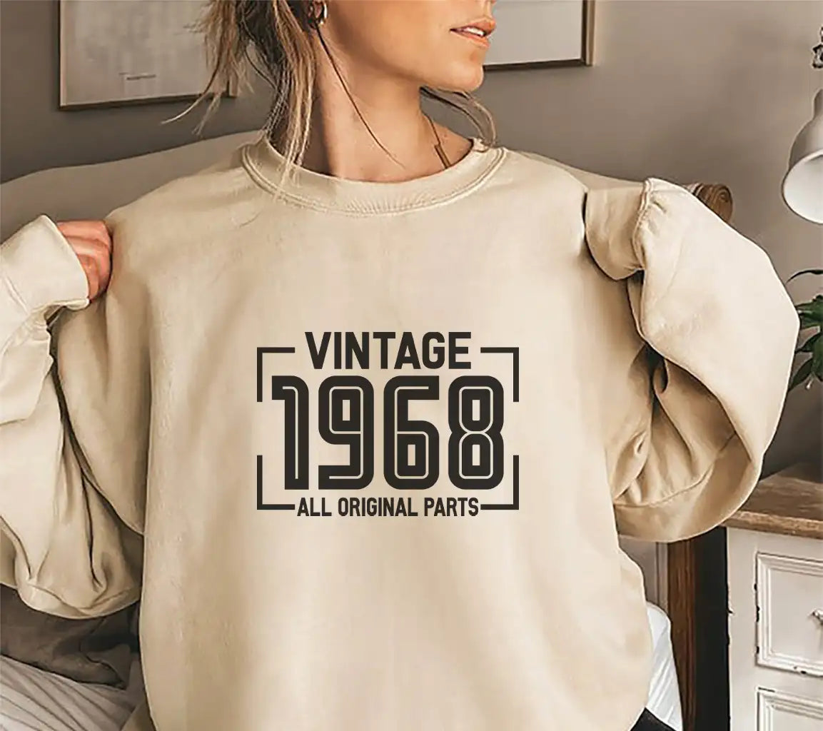 Vintage 1968 All Original Parts SVG Design SVG