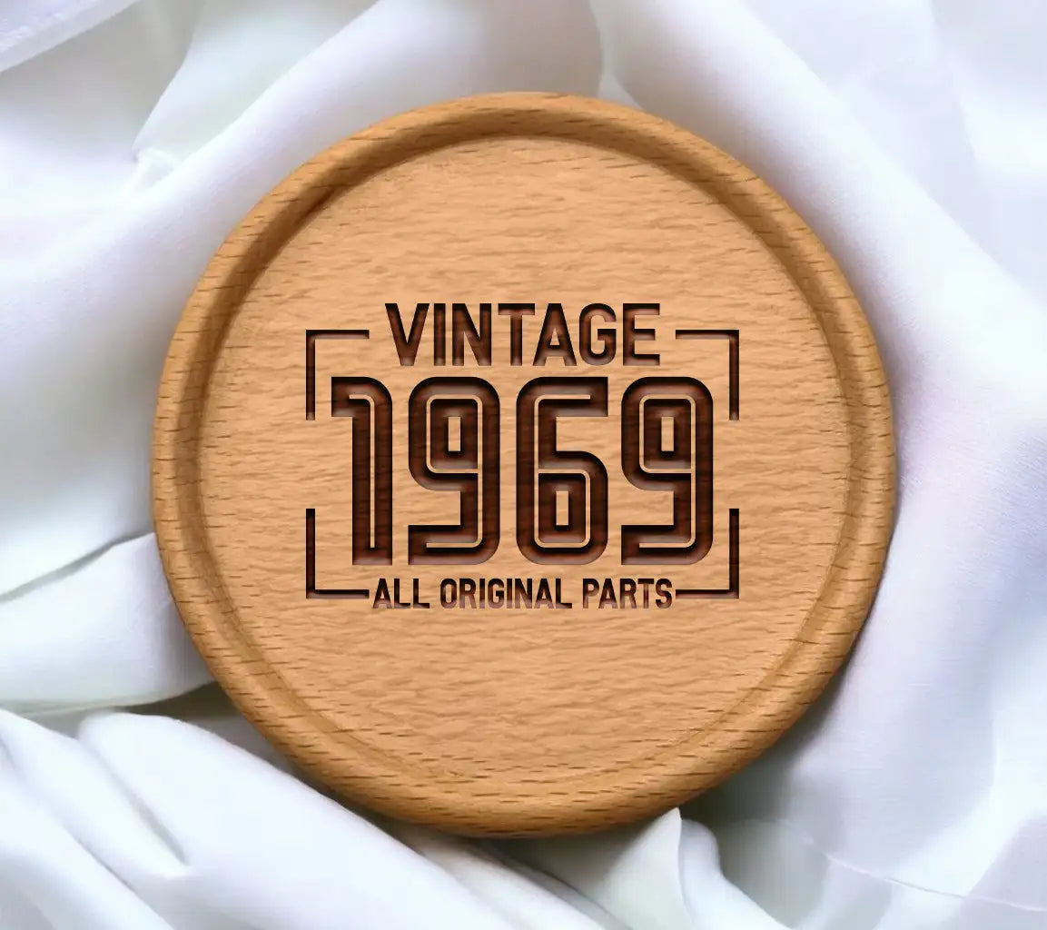 Vintage 1969 All Original Parts SVG Design SVG