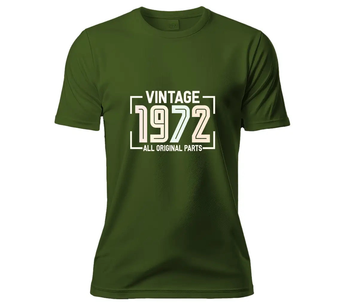Vintage 1972 All Original Parts Design SVG SVG