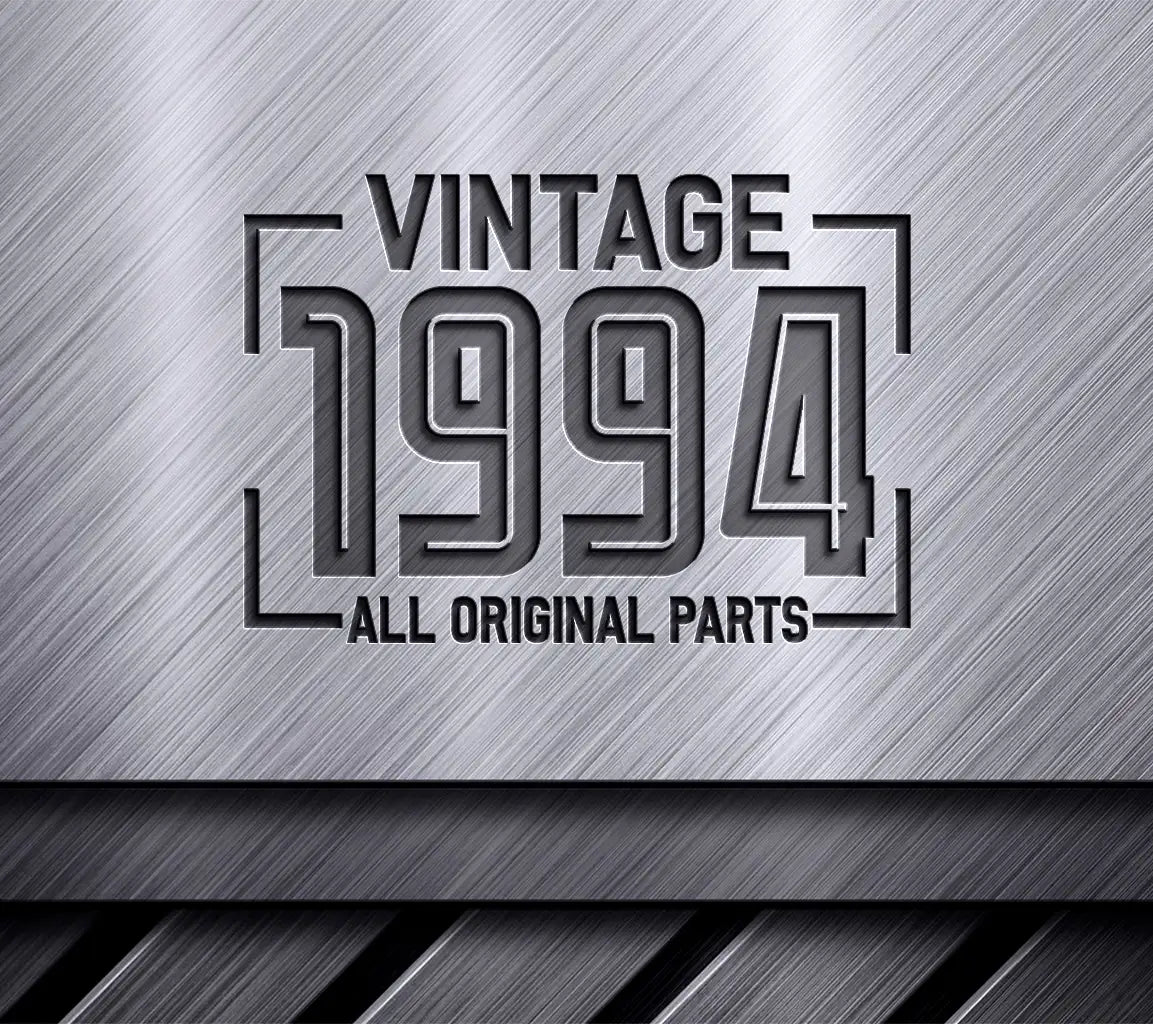 Vintage 1994 All Original Parts SVG Design SVG