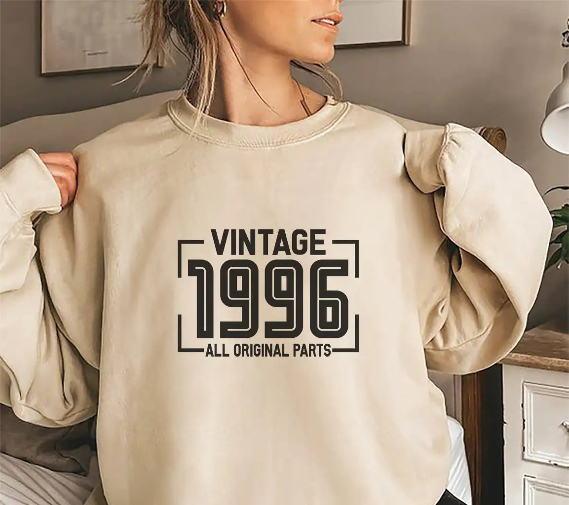 Vintage 1996 All Original Parts Design SVG SVG
