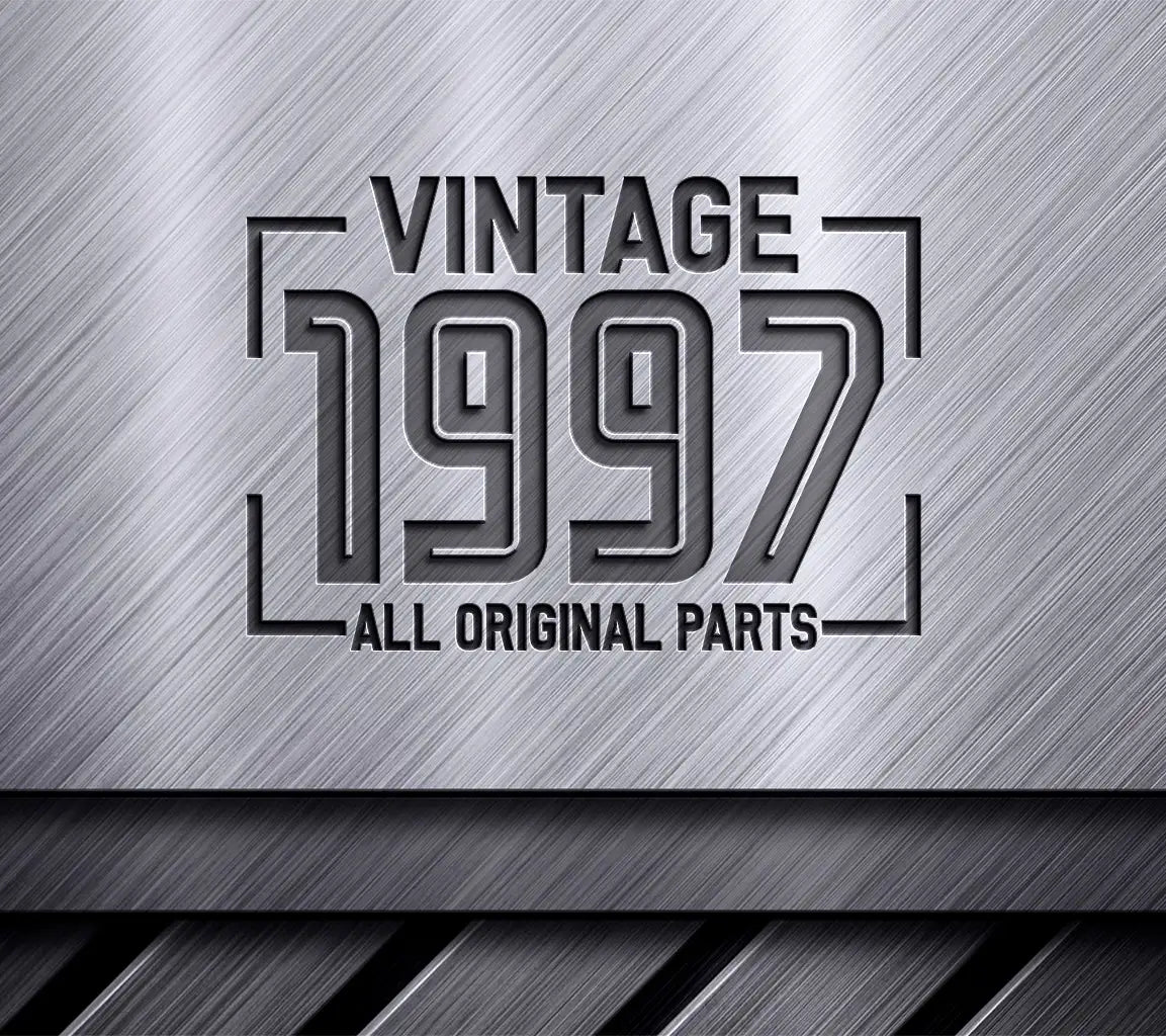 Orginal Svg Vintage 1997 All Original Parts Design SVG – Gabe Atkins Designs