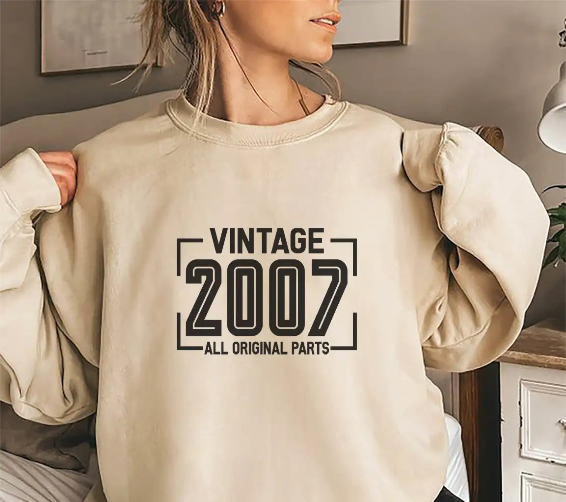 Vintage 2007 All Original Parts SVG Design SVG