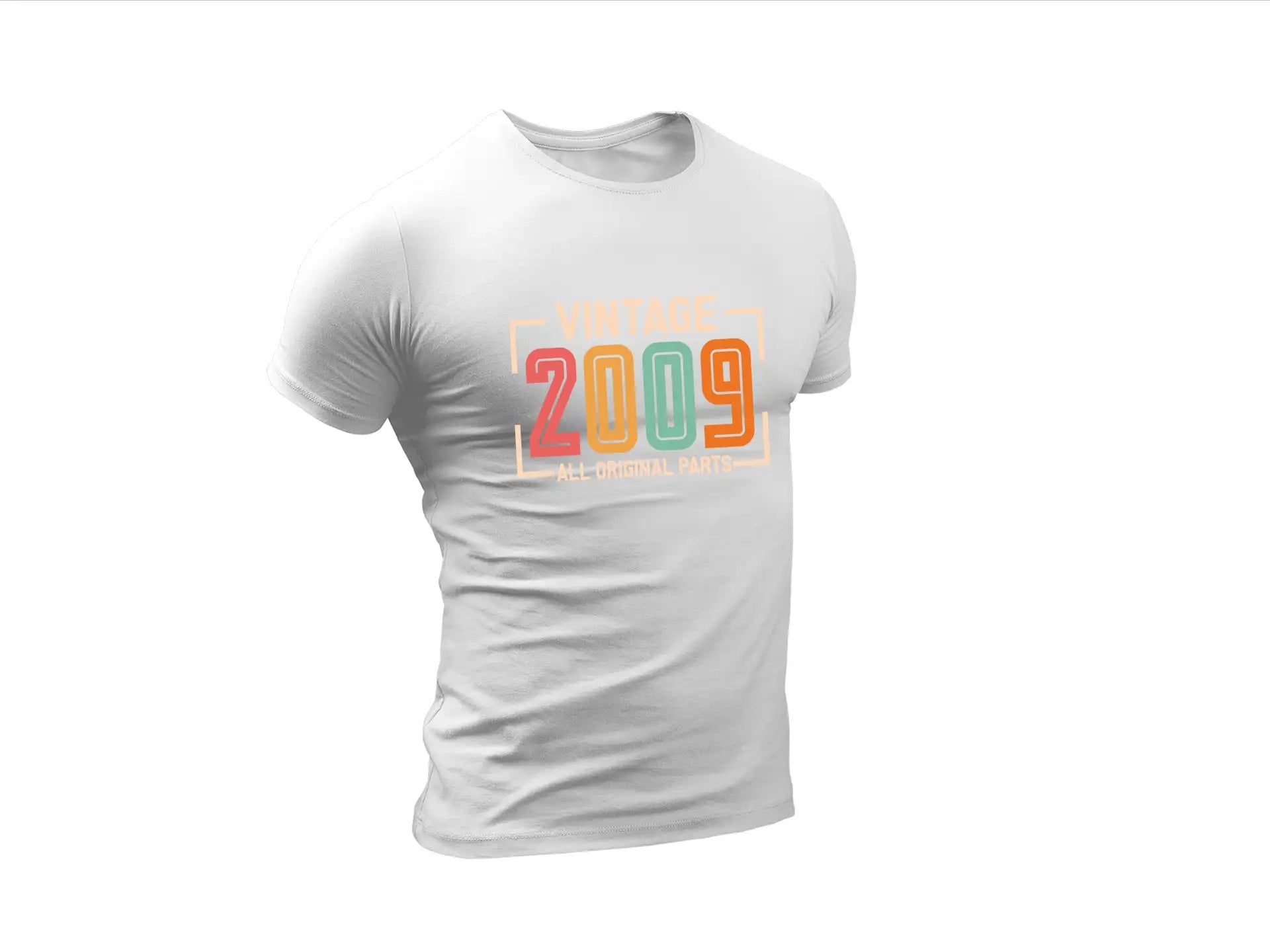 Vintage 2009 All Original Parts Design SVG (White Background) SVG