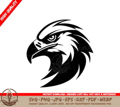 Winged Elegance Black Vector Eagle Airborne Majesty Eagle Icon Design SVG 