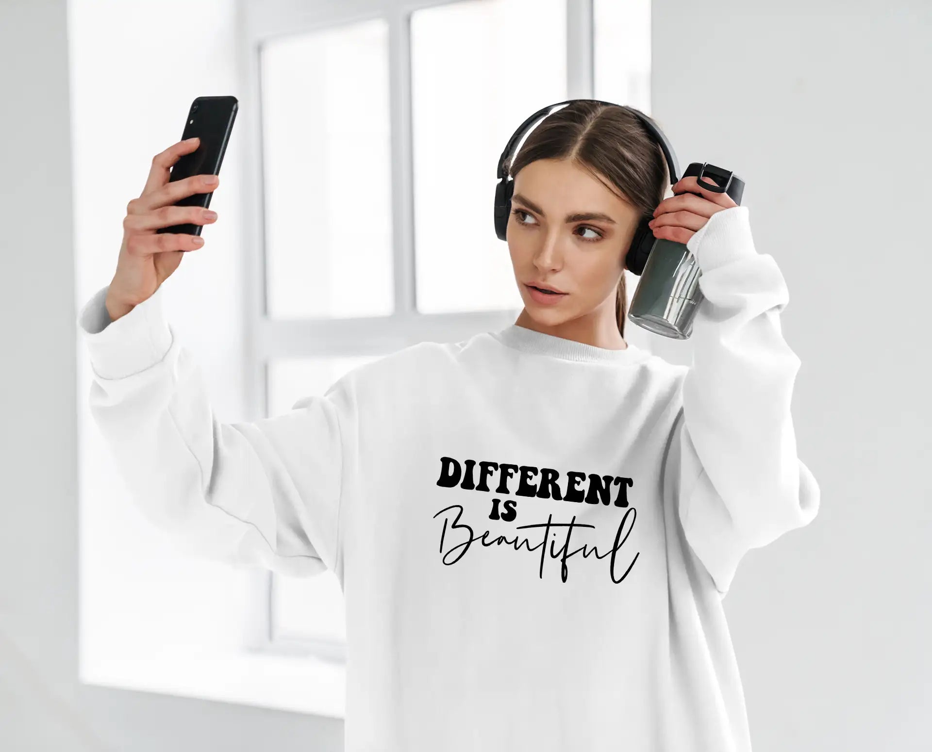 Different Is Beautiful  SVG Design - Womens Day SVG