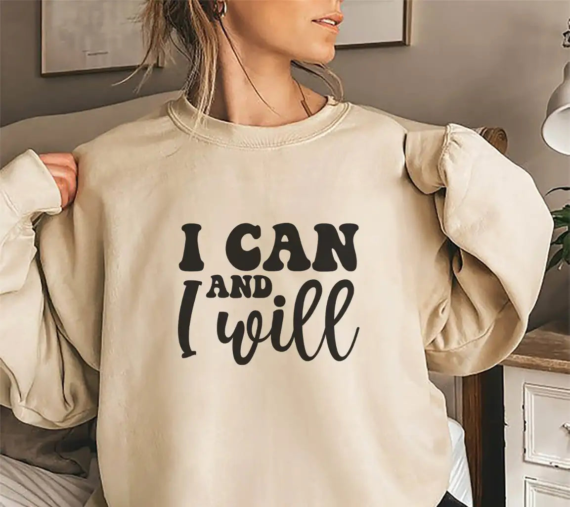 I Can And I Will  SVG Design for Womens Day SVG
