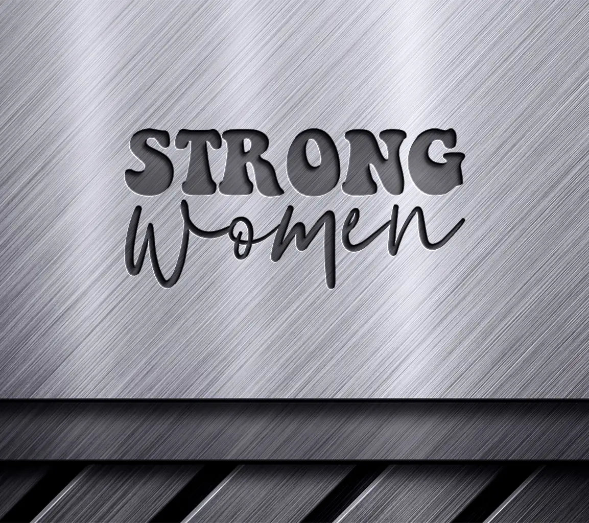 Strong Women SVG Design -  Design for Womens Day SVG
