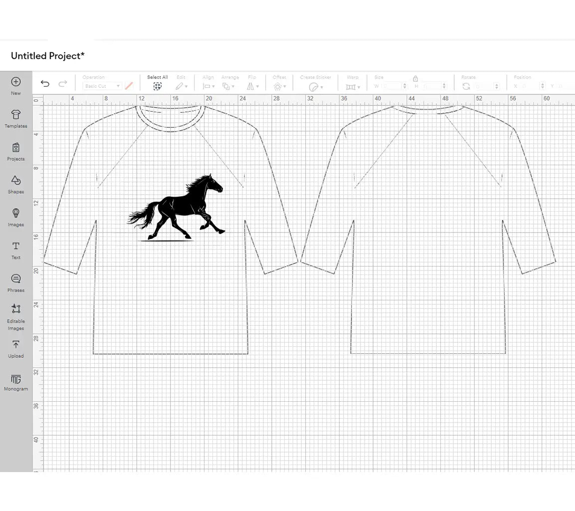 A Black Horse With A Black Tail And The Word Quot A Quot On It Quot