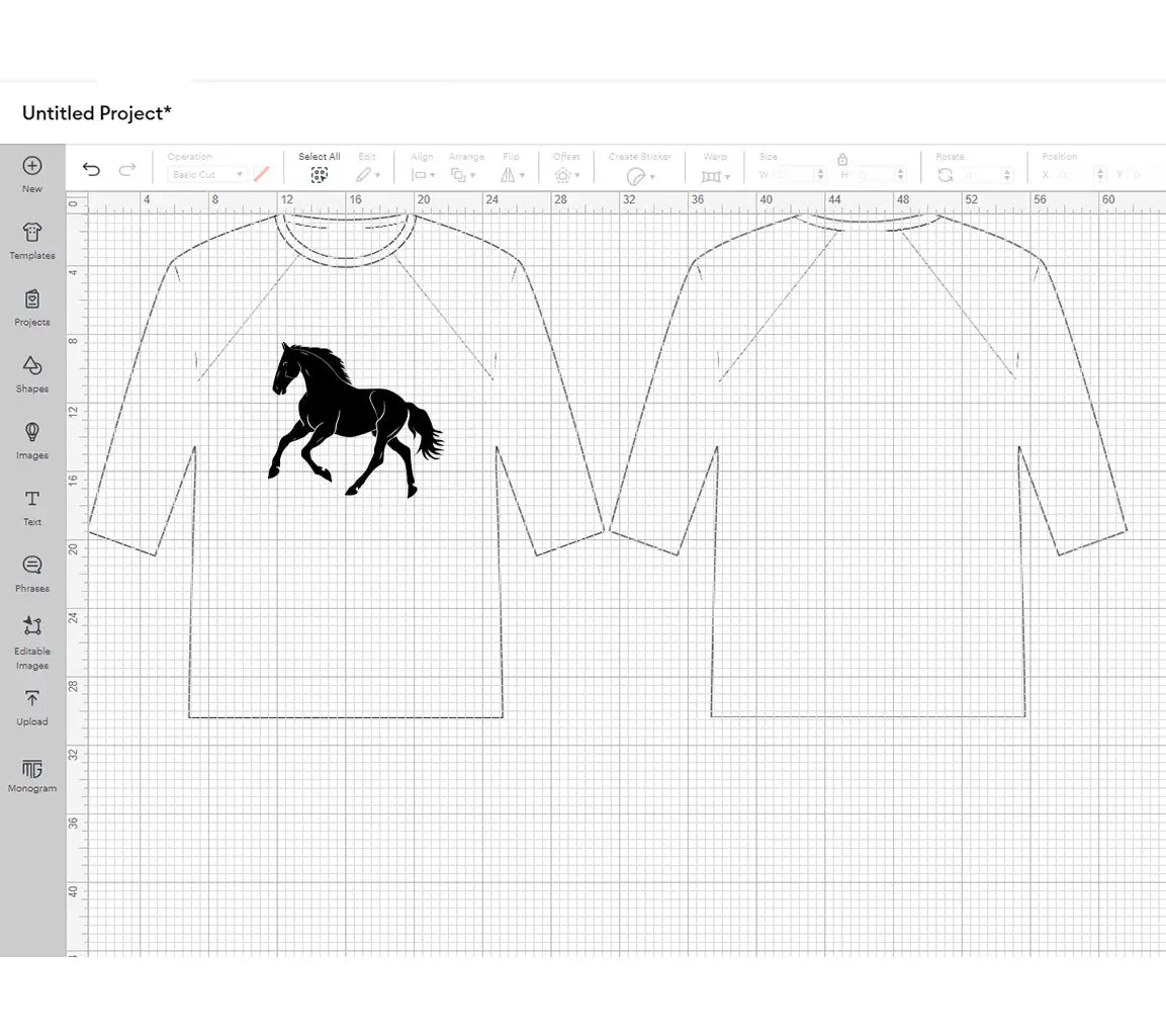 A Black Horse With A White Background And The Image Of A Horse