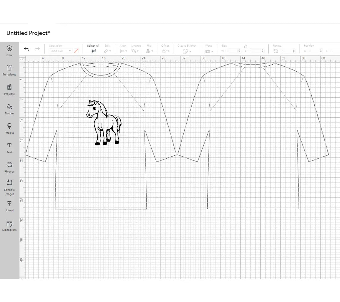 A Cartoon Drawing Of A Horse With A Sad Face
