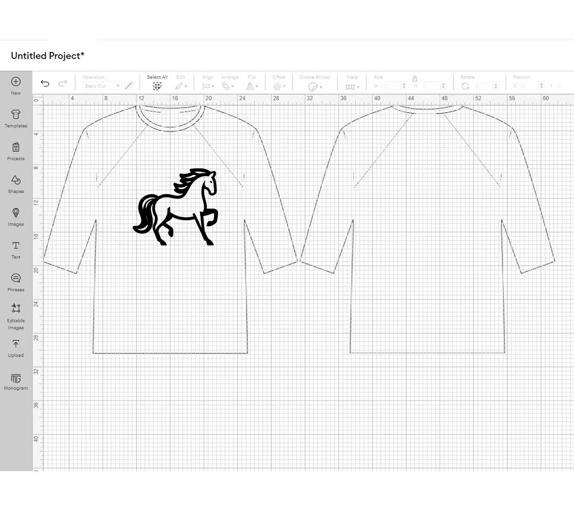 A Drawing Of A Horse With A Tail That Says Quot A Horse Quot