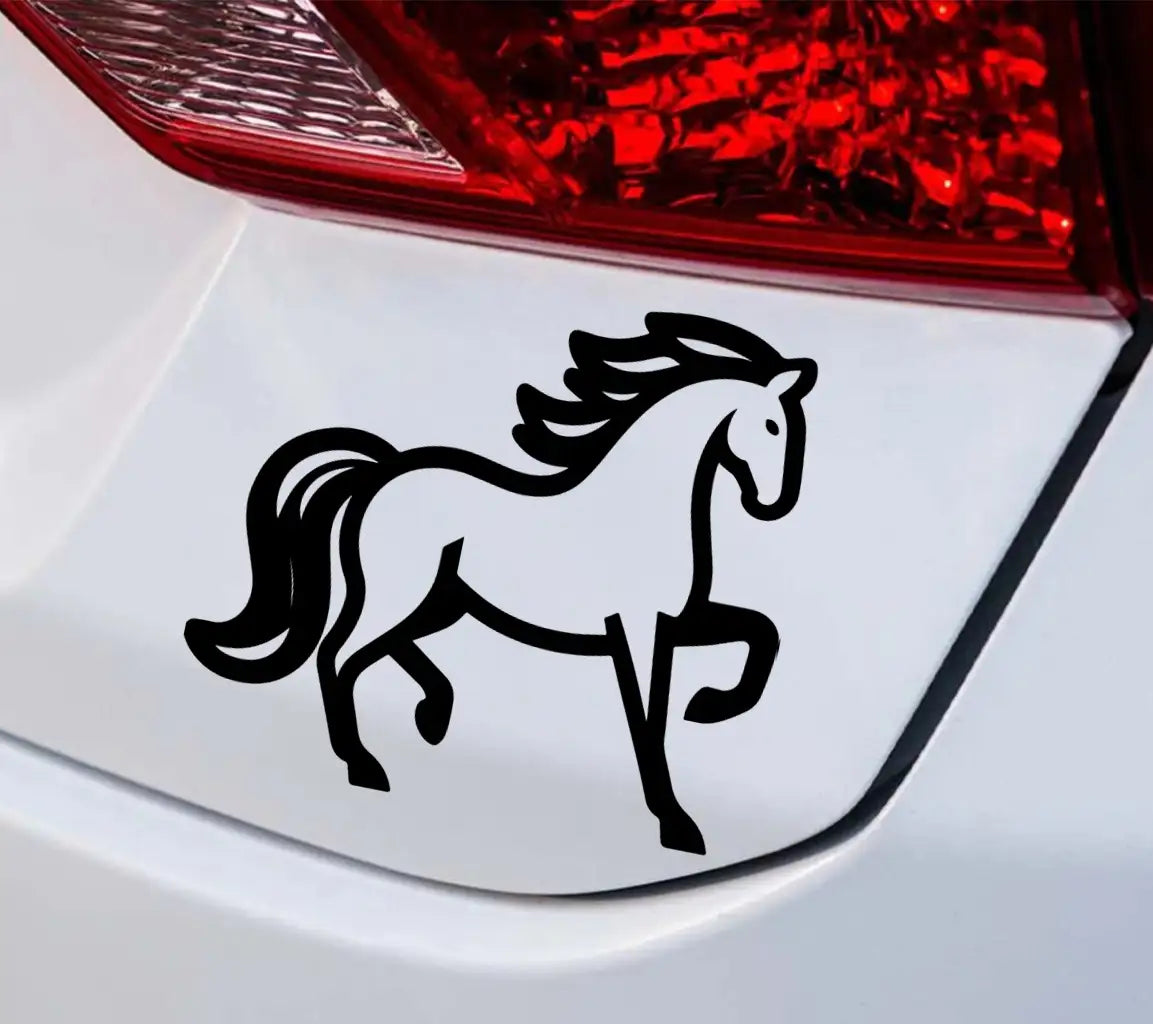 A Drawing Of A Horse With A Tail That Says Quot A Horse Quot