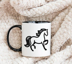 A Drawing Of A Horse With A Tail That Says Quot A Horse Quot
